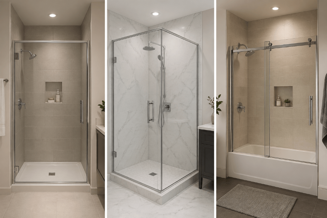 廁所浴室淋浴拉門分類指南：一字型、L型、推拉式差在哪？